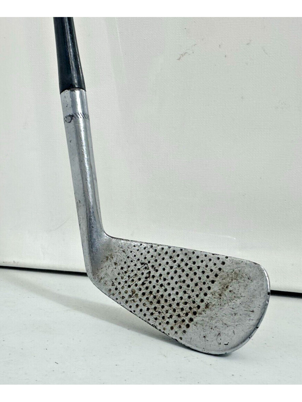 Vintage Tom Stewart New York 2 Iron Pyratone Steel Wood-Grain Shaft 1930s Club
